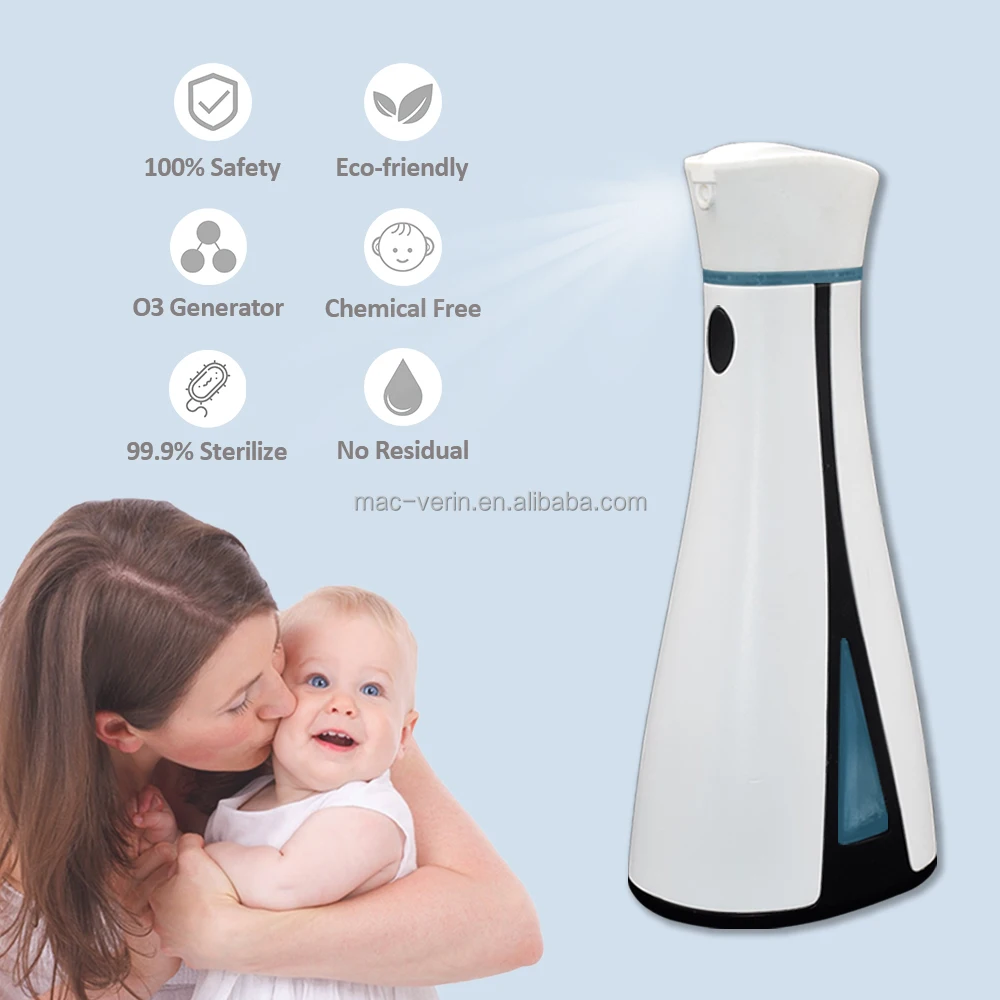 280ml DIY bottle water purifier  automatic  o3 ozone sprayer generator