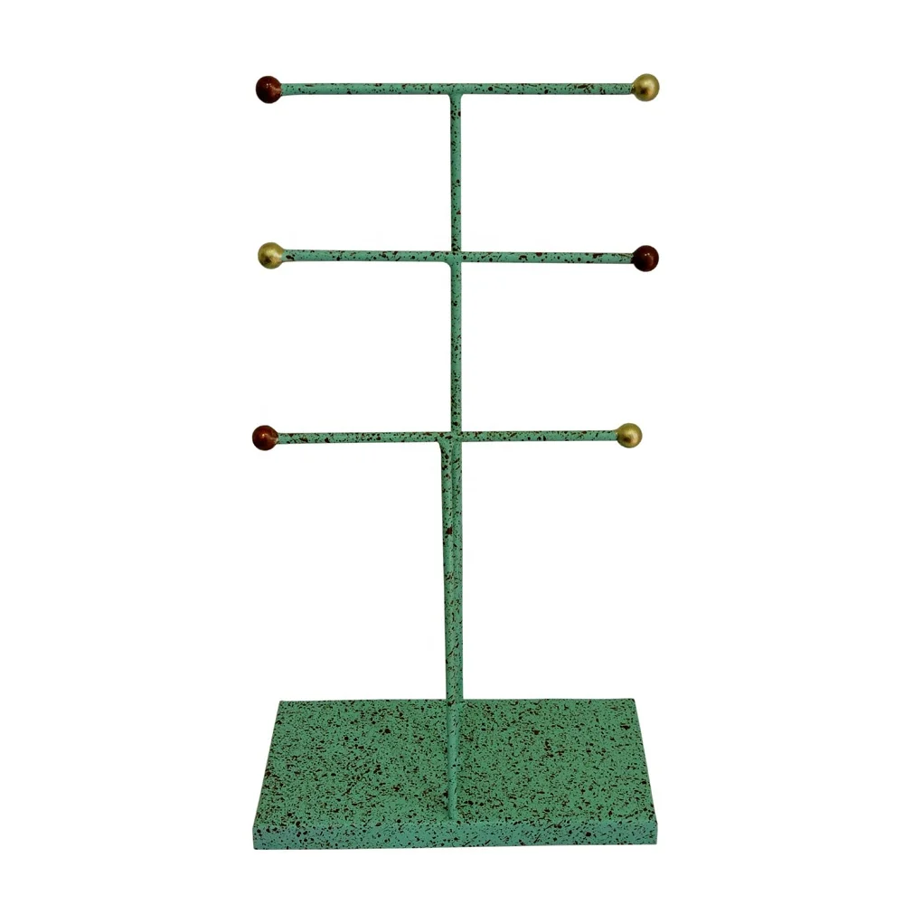 Unique Jewelry Stand in Light Blue Color Fashion Jewelry Stand use For Display Jewelry Items