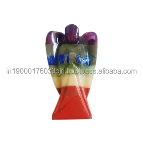 healing stone crystals best quality natural agate amethyst hand carved small crystal angel for sale