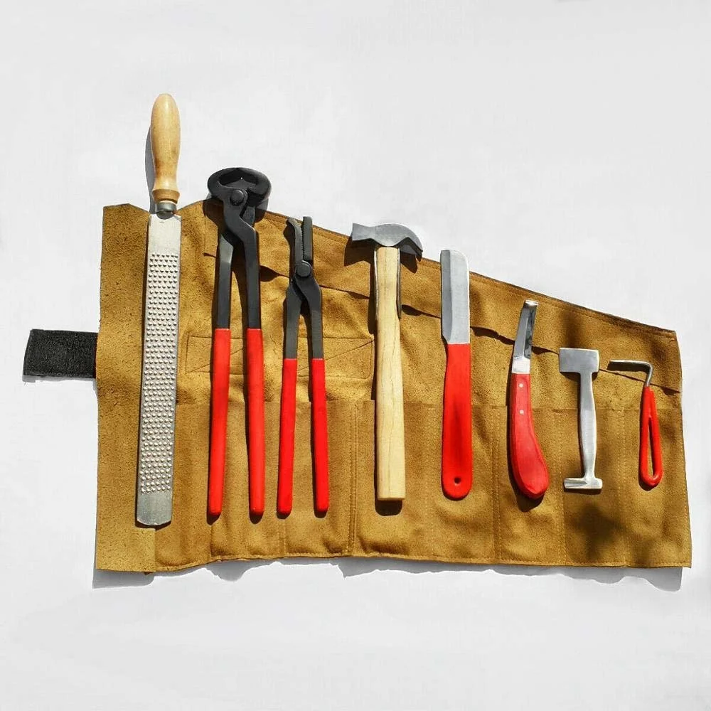 Farrier Tools | Farrier Tools Kit | Horse Farrier Tool Veterinary Stainless Steel Instruments Set Made By Bravo Impex