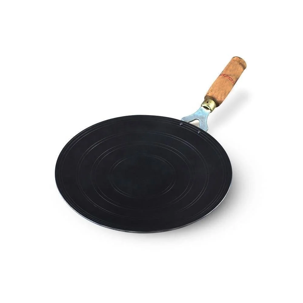 Cast Iron cookware Indian Kadai Non Stick Pan for Cooking And Serving Cooking Set Iron Heavy Base For Home Hotel And Restaurant