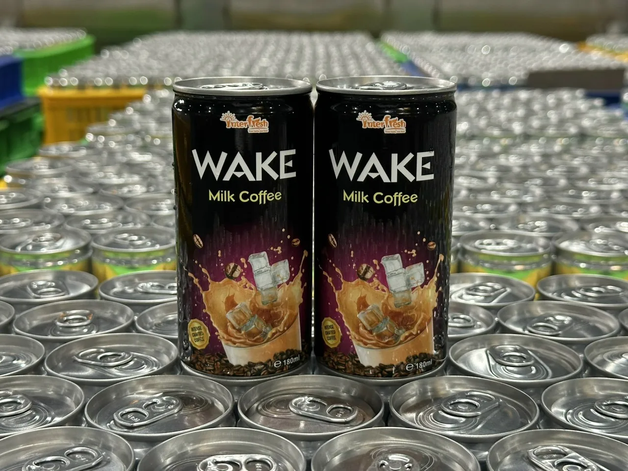 Interfresh Milk Coffee Drink in canned 180ml Arabica mix Robusta Coffee Bean Best Wholesales Price from Vietnam Factory