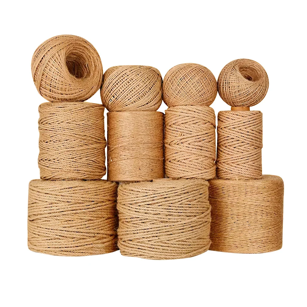 Customized Gardening Bangladesh Rope Jute Twine 30mm Natural Jute Rope