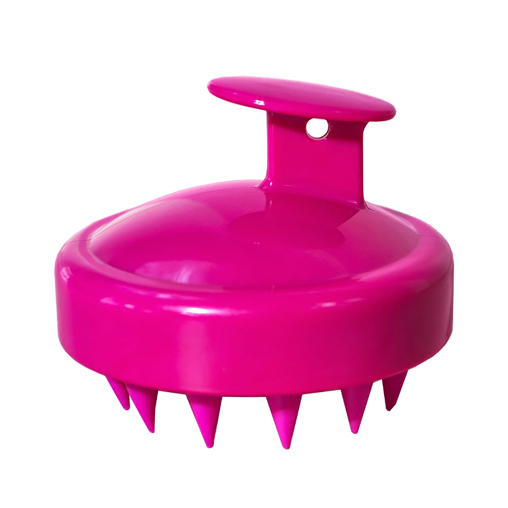 Hot Sale Silicone Handheld Manual Plastic Scalp Massager Head Scrubber Shower Shampoo Hairbrush For Hair Growth Brush