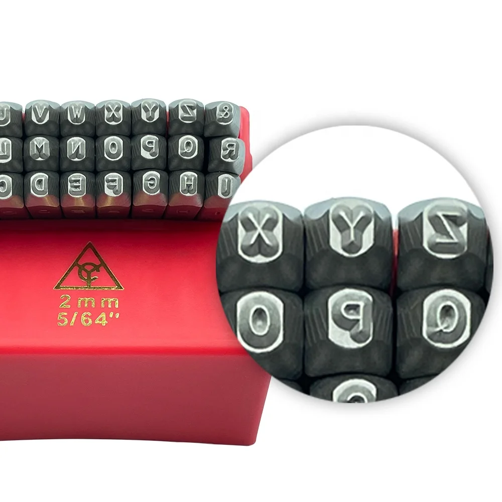 Good quality 2mm letter printing digital printing stamping seal English LOGO making DIY tool