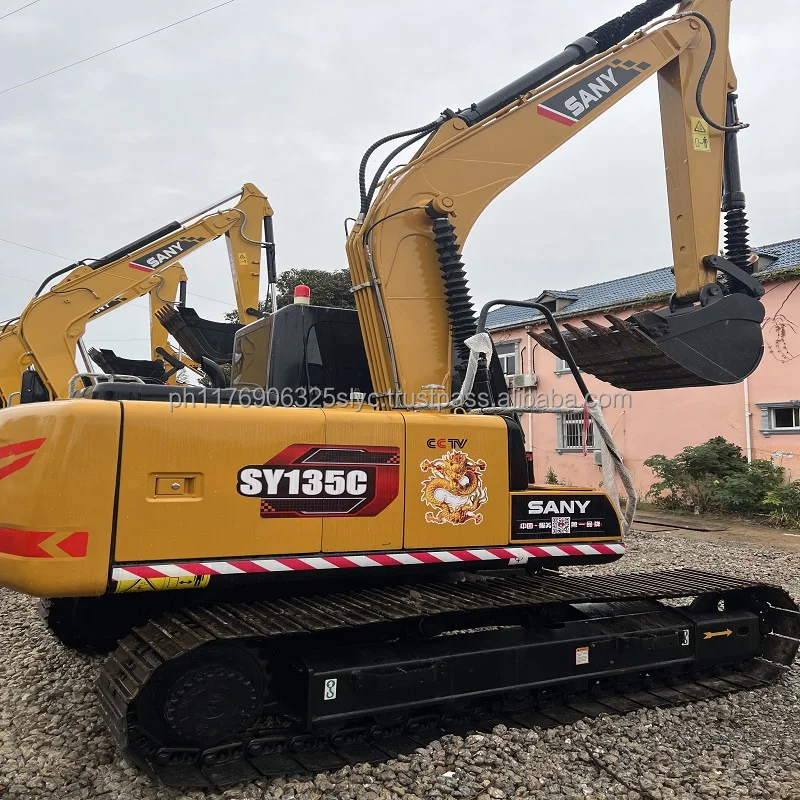 The Price Of Energy Mining sany sy135c Excavation machines Used excavator in Colombia VietNam cambodia africa benin Ghana