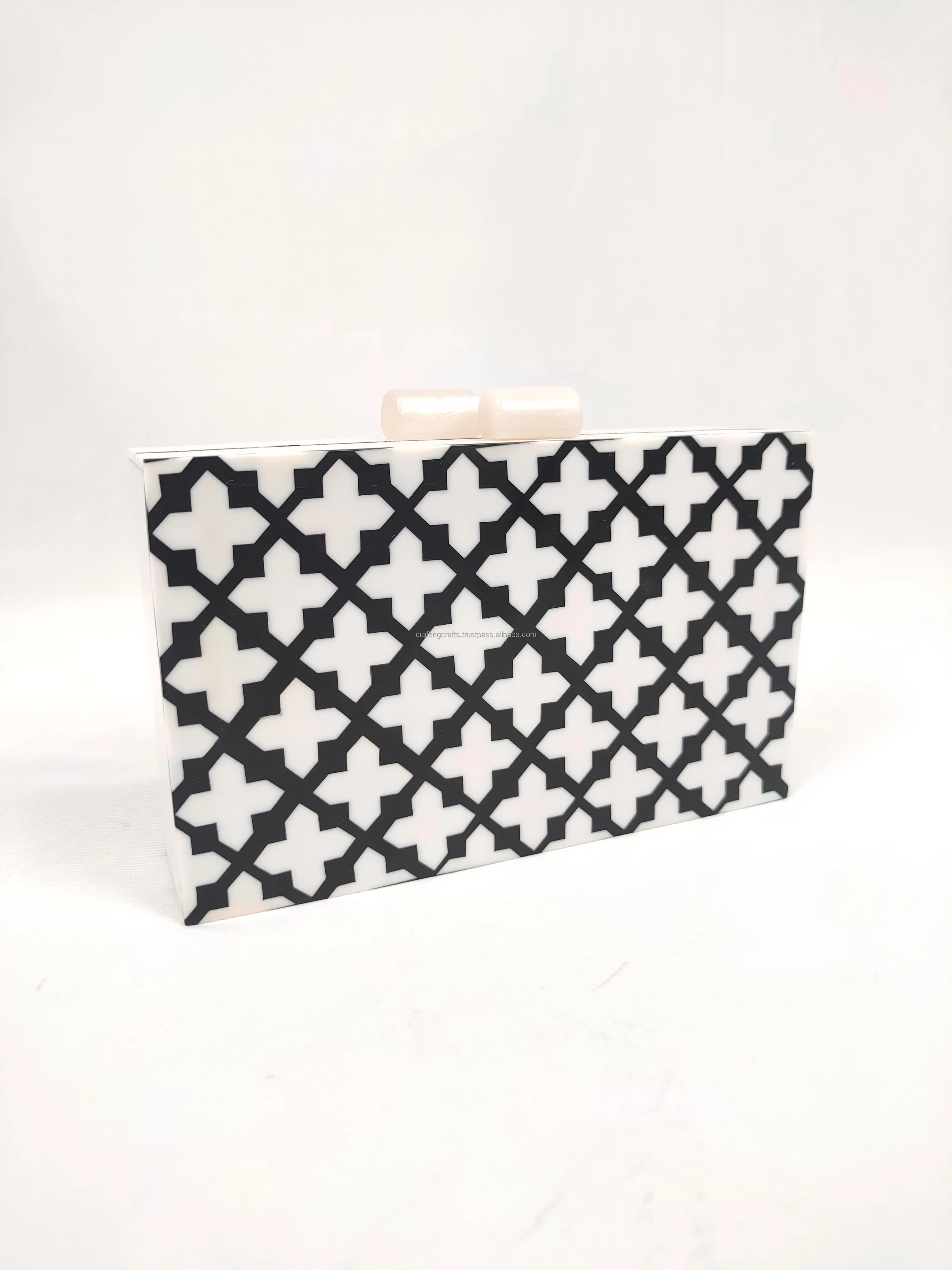 Clutch Bag Evening Bags Handmade Resin Box Clutch for Evenings & Weddings for Sale in Bulk From India