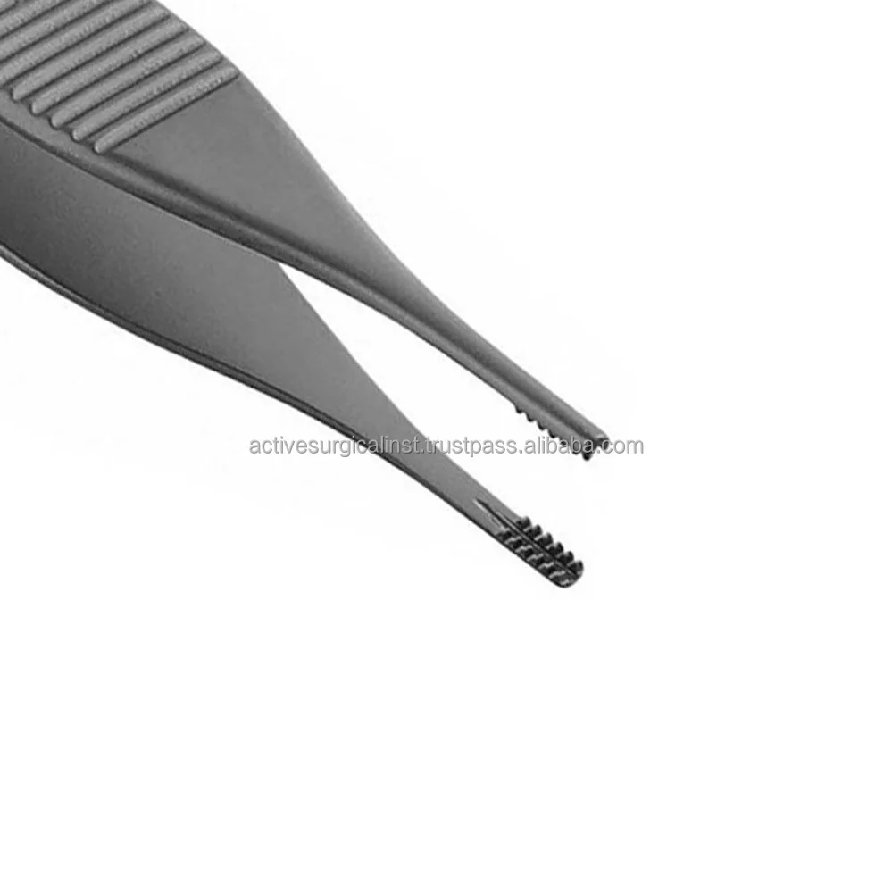 High Quality Adson Brown Tissue Forceps with 7 x7 Teeth Length 12 cm / 15 cm Surgical Instruments Stainless Steel Reusable