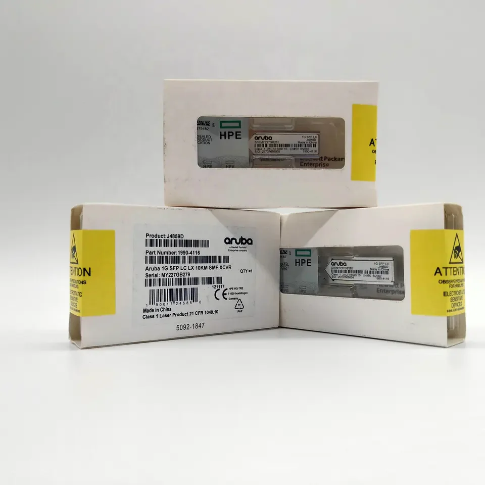 Оригинальный J4859D Aruba 1G SFP LC LX 10km SMF гигабитный Ethernet коммутатор модуль приемопередатчиков совместимый