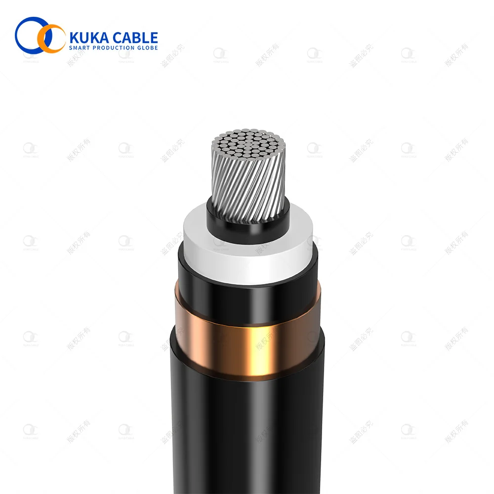 MV 1*35mm Single Core Power Cable YJV CU/XLPE//CTS/PVC