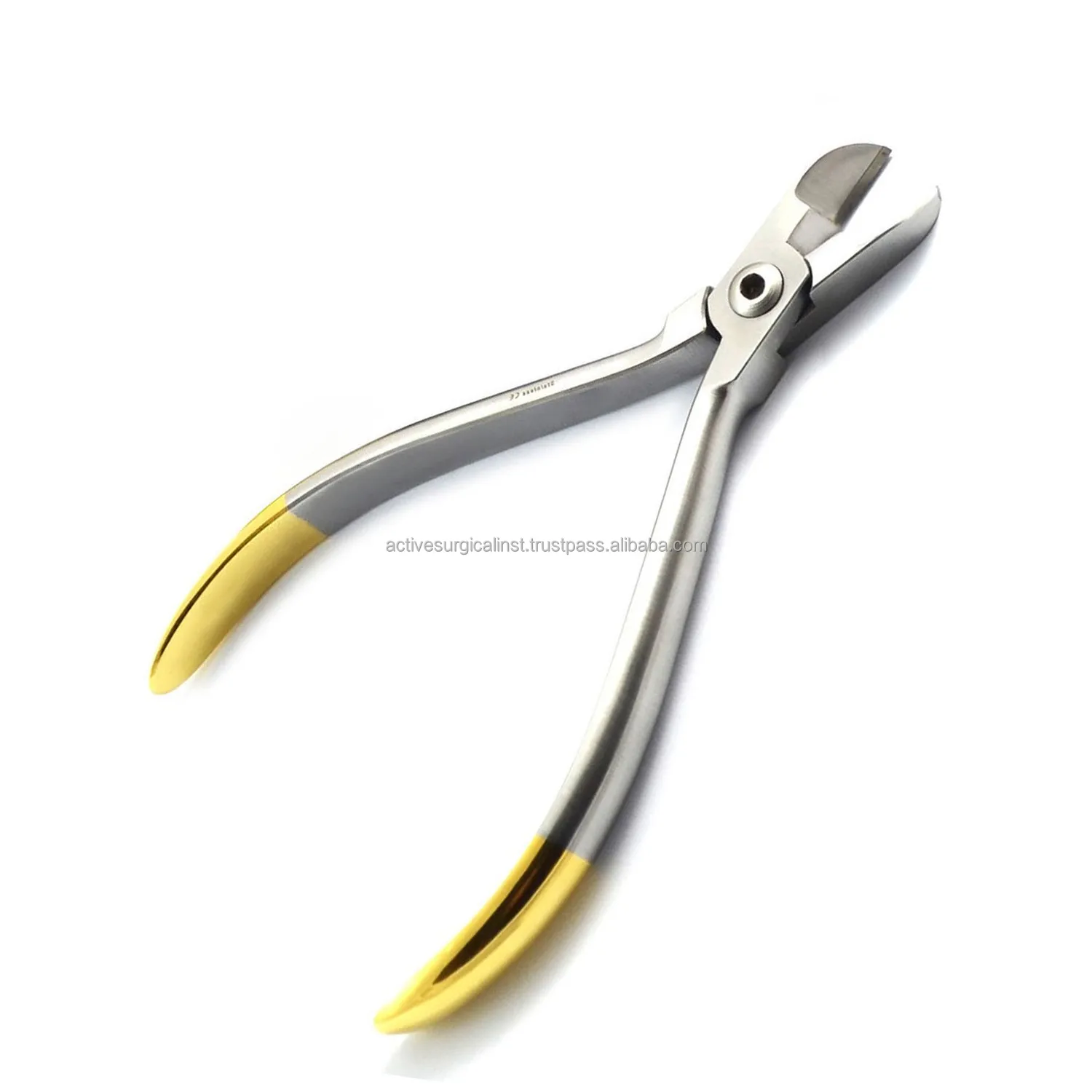 Hot Selling 2022 Dental Orthodontic Hard Wire Cutter Pin Ligature Cutter Plier TC Tip Dentist, Stainless Steel, CE Approved