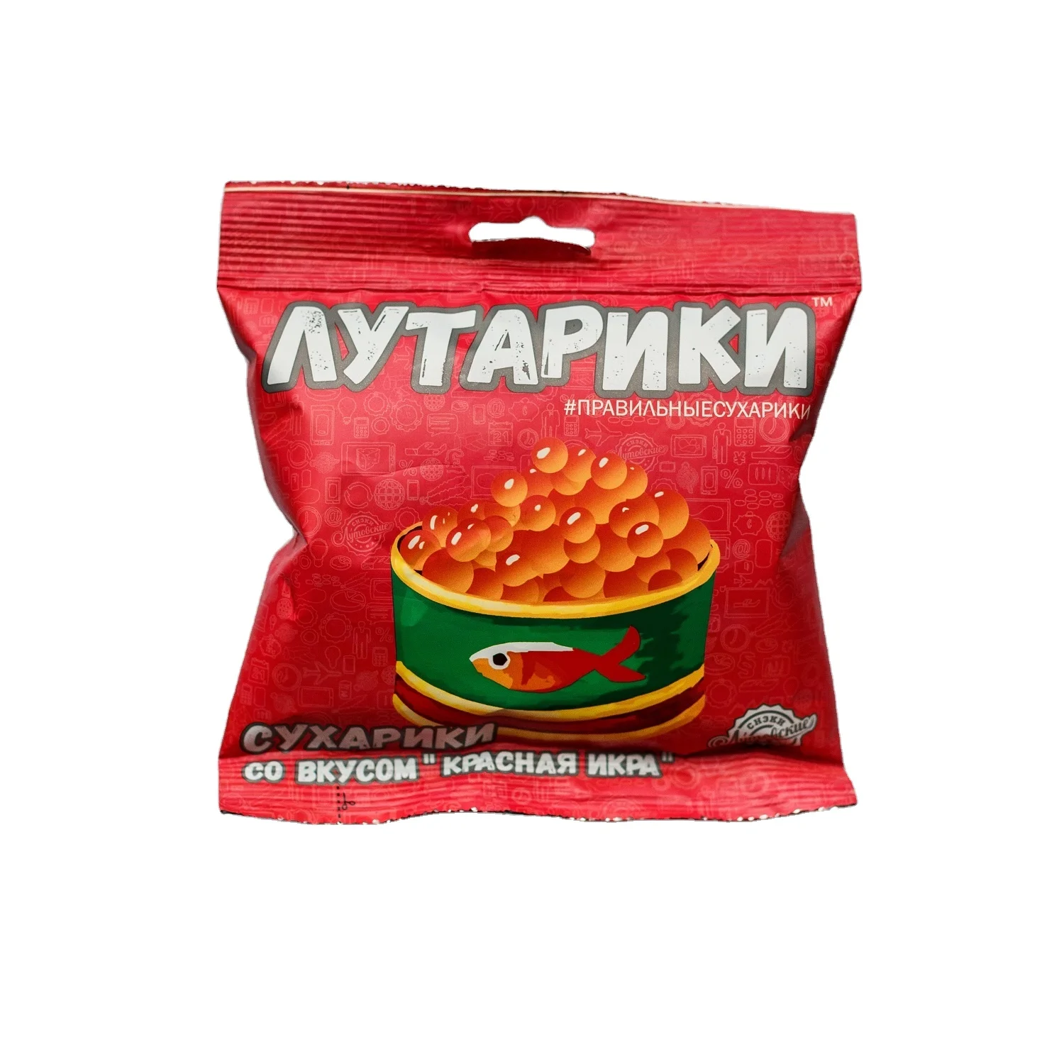 Wheat Breadcrumbs Red Caviar, 30g Grain Snacks
