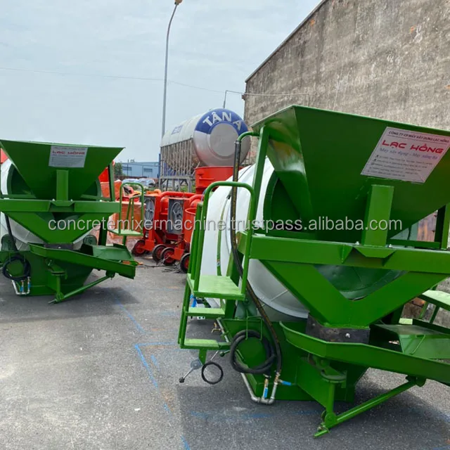 For sale new process self loader concrete mixer mobile 5cbm cubic meter export in Nigeria for construction work