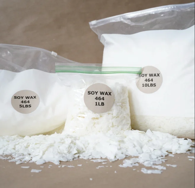 100% Natural Pure Soy Wax Flakes For Candle Making