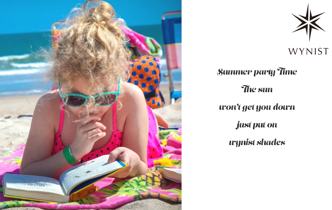 Luxury Acetate Stylist Kids Floating Sunglasses for OEM Logo Customize Welcome