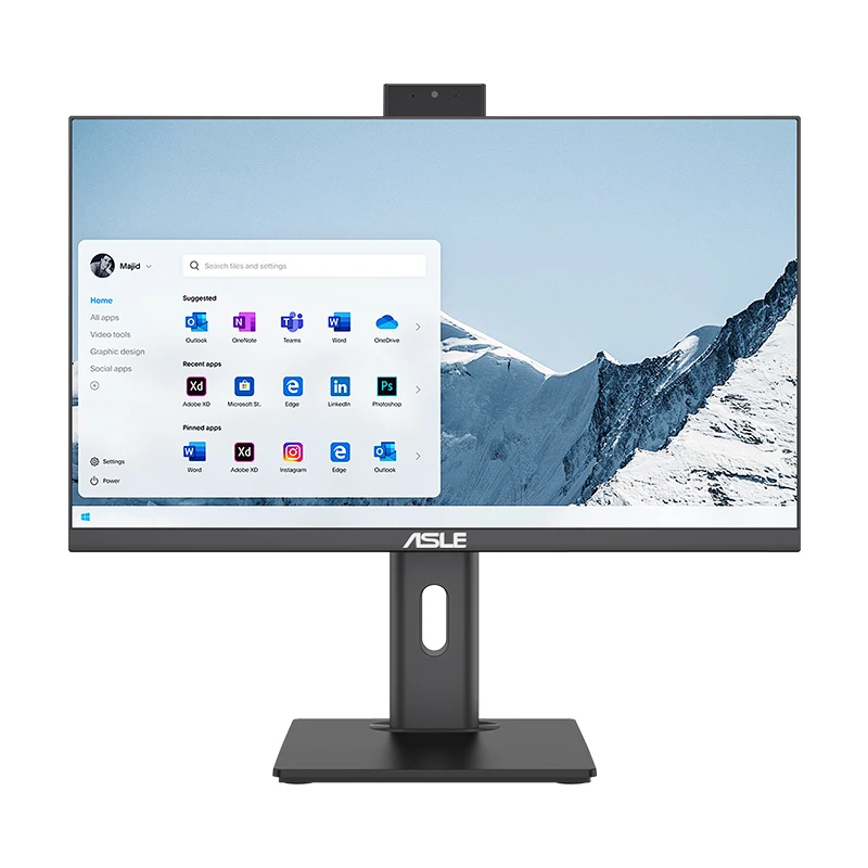 27-дюймовая Сенсорная панель ПК все в одном компьютере full hd ПК промышленный компьютер Настольные компьютеры все в одном ПК