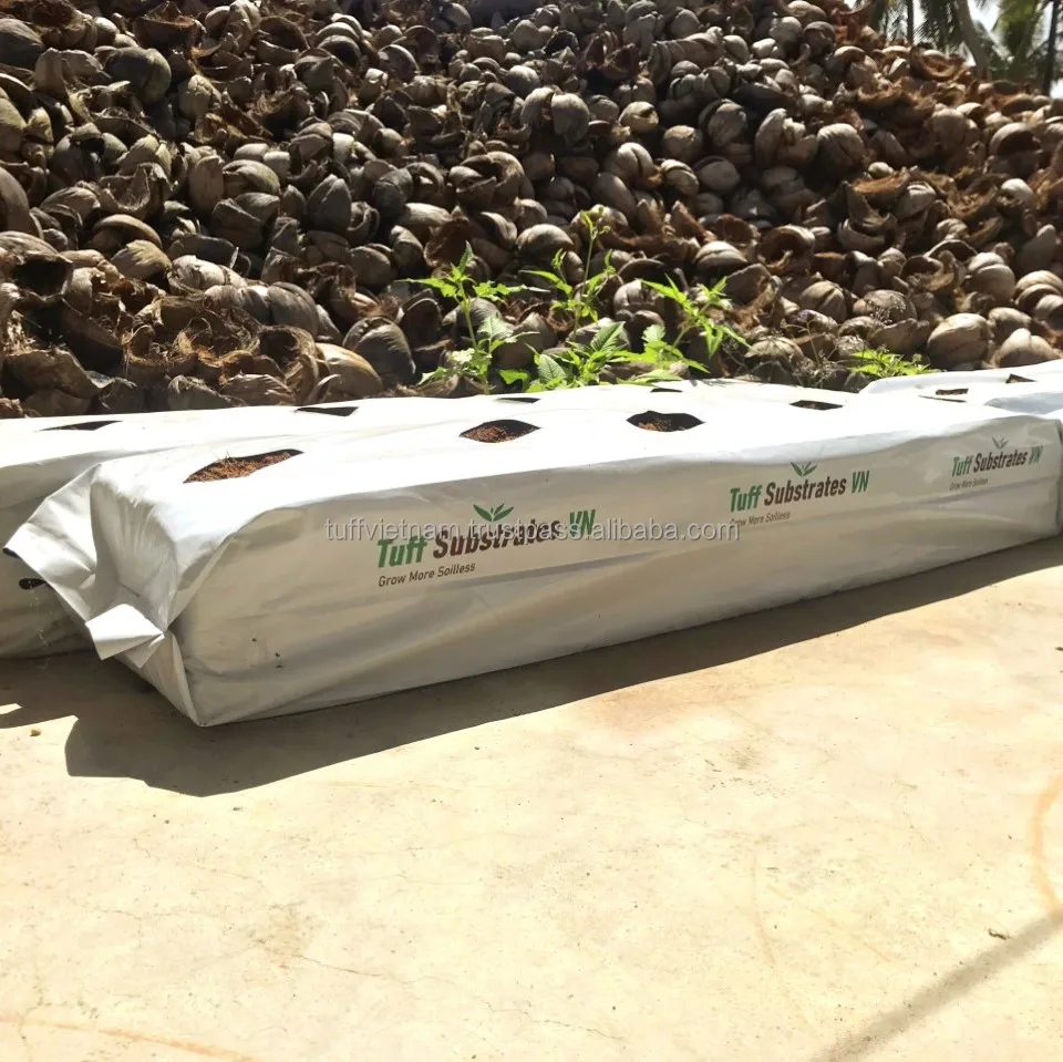 Cocopeat Growbag 28L Coconut Fiber / Peat Moss For Sale Grow Bags For Planting Tree Low EC