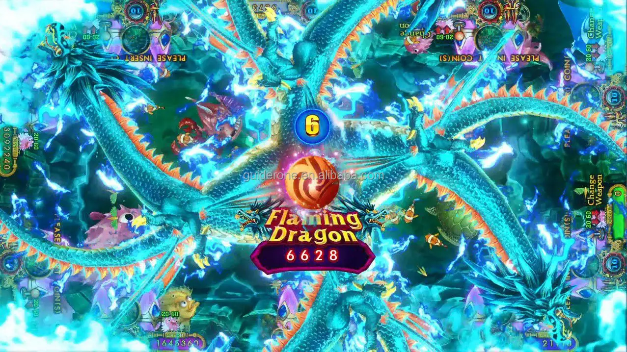 Newest Arrival High Holding 3 Seats Shoot Buttons Fish Game Machine Ocean King 3 Fantastic Beasts