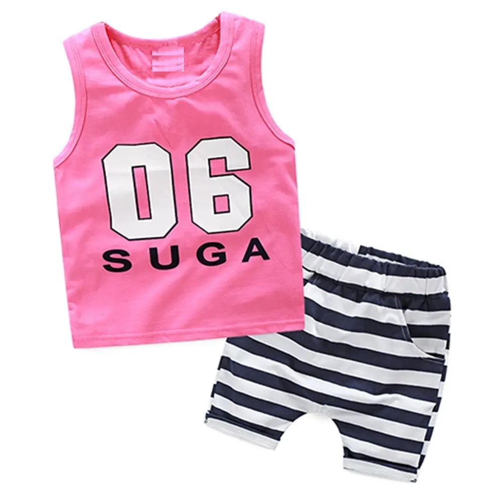 Custom Newborn Baby  boy  Organic 95% Bamboo 5% Spandex cotton clothing  set Toddler Kid Pyjamas Sleepwear