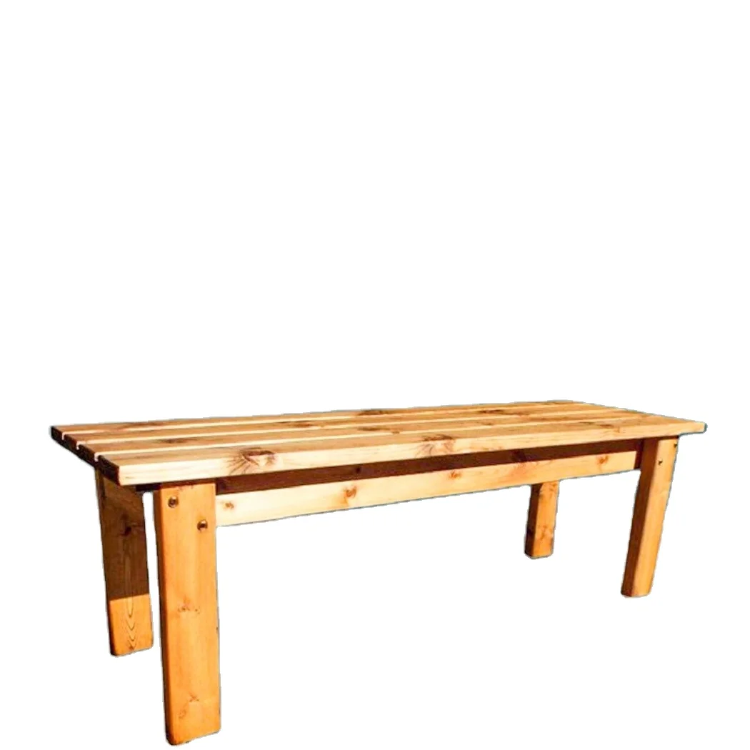 Manufacturers Direct Supply Wholesale Classical Outdoor Composite Park Benches Wood Table With Bench Garden Bench Metal And Wood