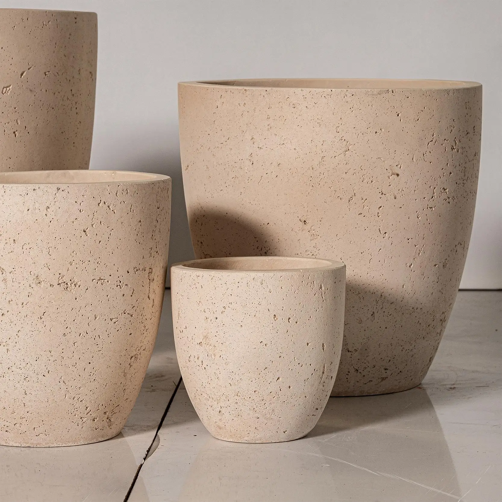 Nordic Style European Square Shape Flower Pots Indoor and Outdoor Planters with Gardening Home Box Nordic Style Planters