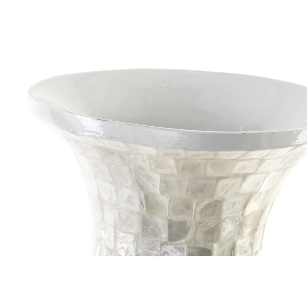 Unique Vase Home Decor Brown Mother of Pearl Light brown vase Hot item mother of pearl shell vase bowl handmade in Viet Nam