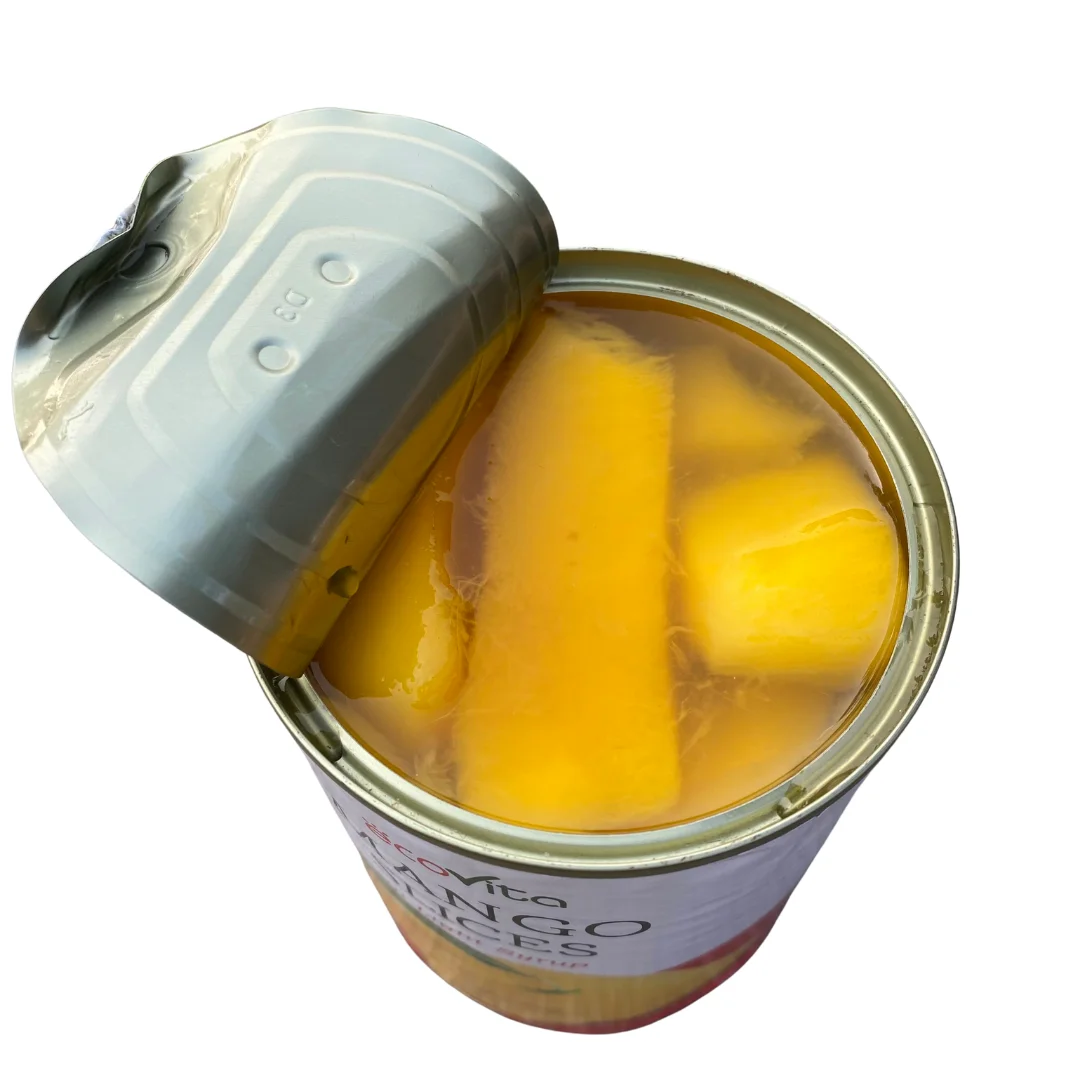 SUPER TASTY Cheap Price Vietnam Tropical Canned Fruit OEM Canned Mango In Light Syrup With Customized Packaging