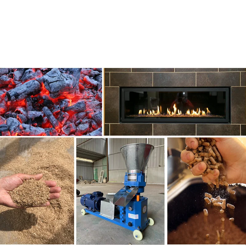 Granules Powder Pellets For Heating Granule Raw Material Making Machine Wood Pellet Mill