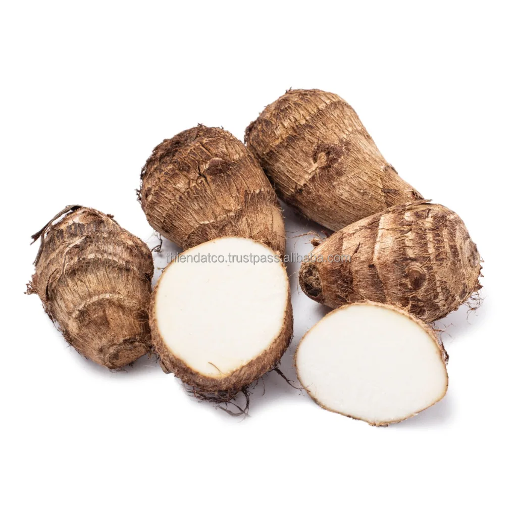 
FRESH YELLOW FLESH TARO ROOT VIETNAM WITH HIGH QUALITY 