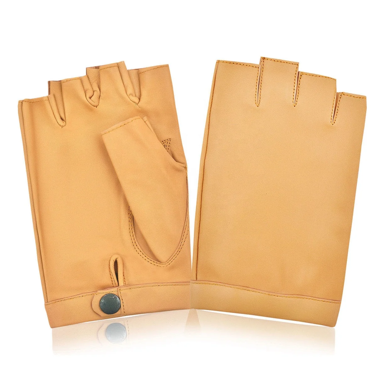 Перчатки без пальцев из натуральной кожи для мужчин и женщин унисекс велокресла-коляски спортзала оптовая продажа OEM высокое качество