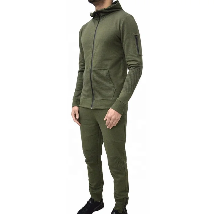  2021 Tracksuit Zipper Custom Logo Mens Womens Sweatsuit Jogger Pant Hoodie