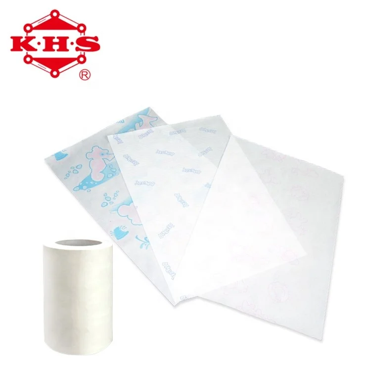 Incontinent cloth fabric raw material paper for underpad