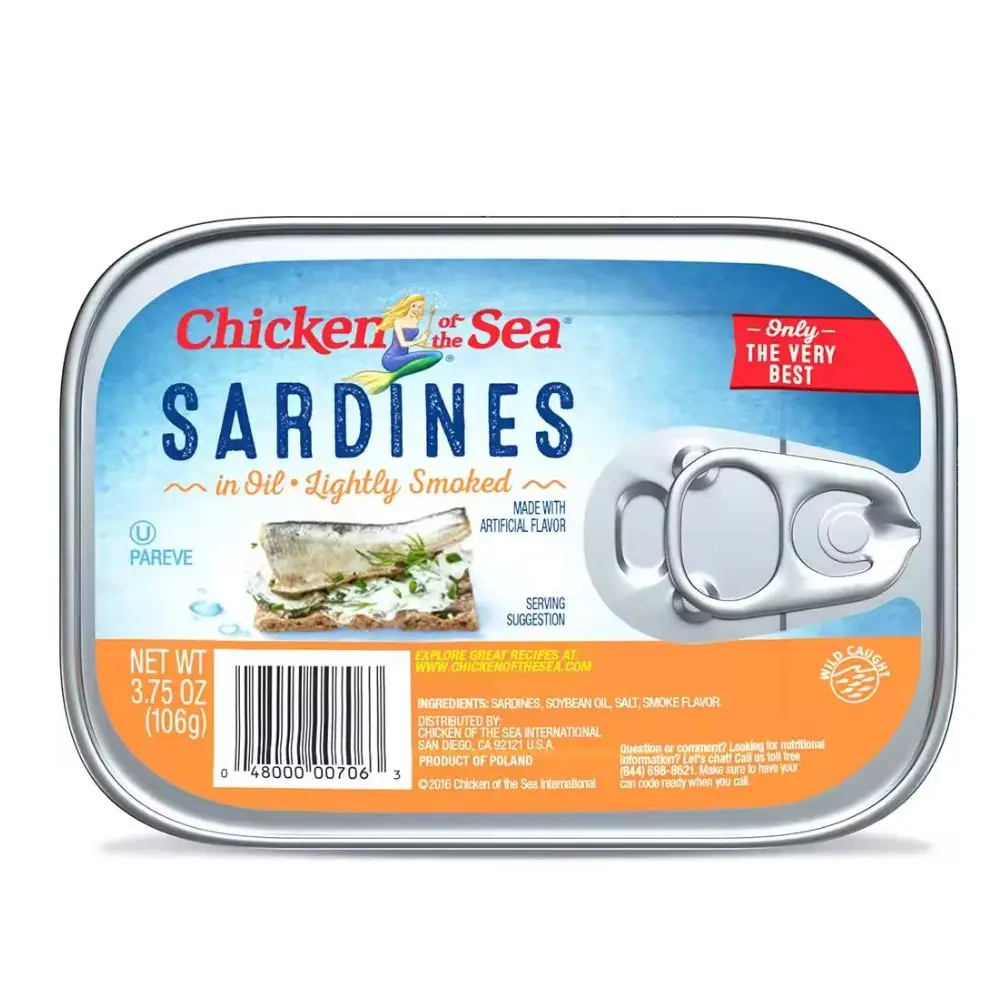 Best Quality Canned Sardines Fish / Supplier wholesale canned sardines fish 125g with best price from manufacturer