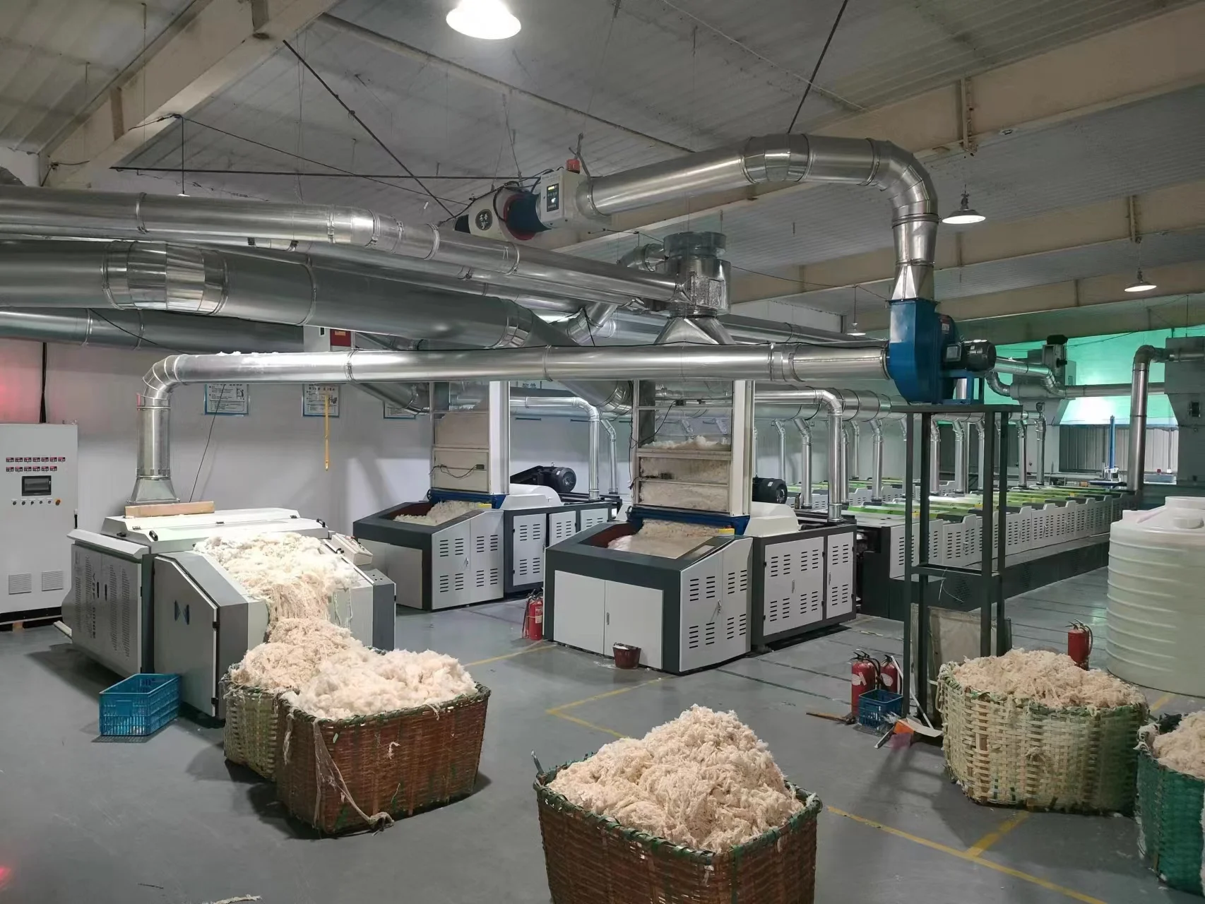 Small Cotton Fabric Waste Recycling Machine Cotton Fiber Processing Machine