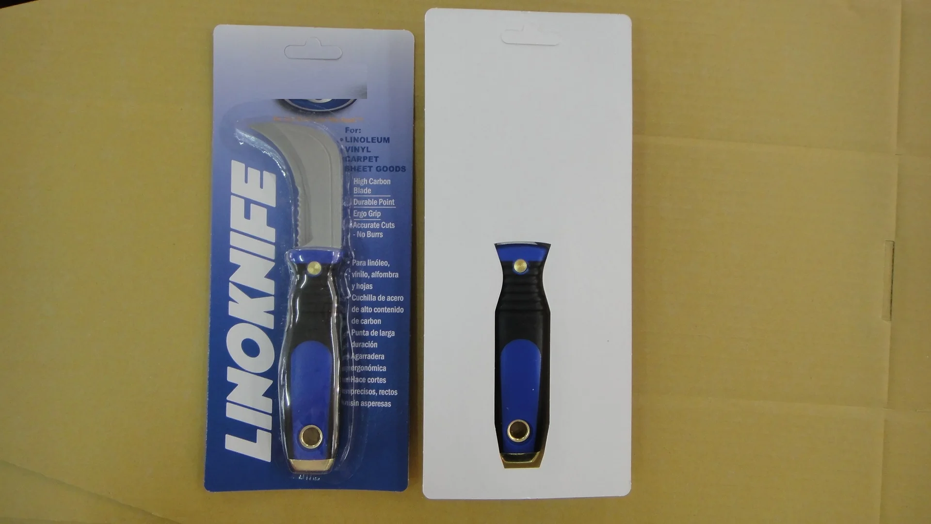 Professional DuraGrip handle Linoleum Knife