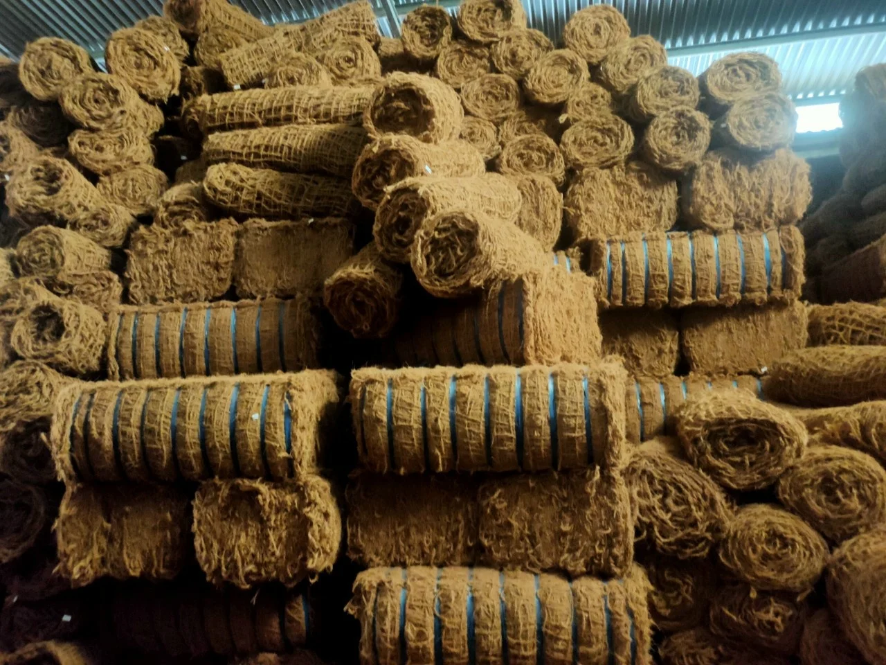 Высококачественный Специальный продукт кокосовое волокно пустые простые кокосовые тюки дверные коврики