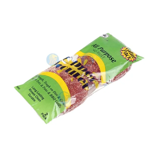 15g Hot Selling 100% Pure Copper Mesh Cleaning Scourer Ball Kitchen Cleaning Ball Copper Wool Scourer