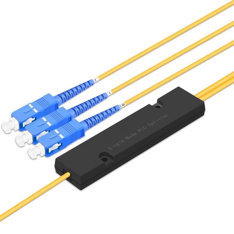 1x2 SC/UPC Fiber Optical Coupler Splitting Ratio Splitter Unbalance Spectral Ratio 1:99 10:90 20:80 30:70 Fbt Splitter
