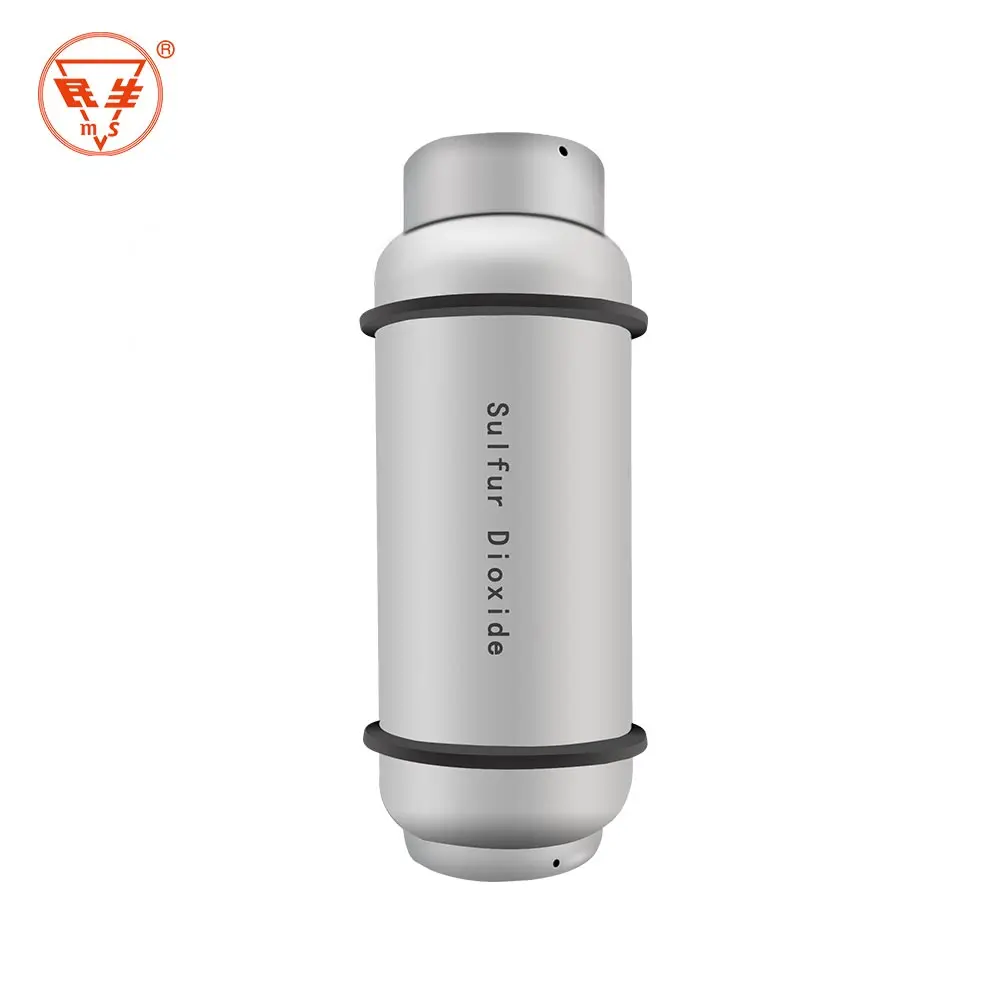 High quality 100L gas cylinders for sale Liquid SO2 empty cylinders Sulfur dioxide industrial use gas cylinders