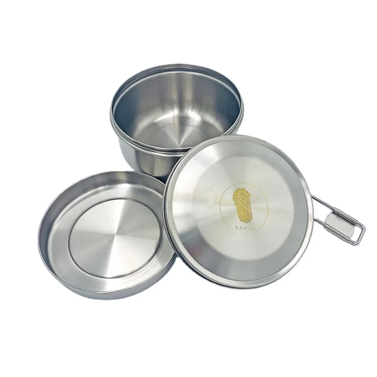 Attractively Simple Design TITANIUM 2 Tiers heated LUNCH BOX for bodybuilders