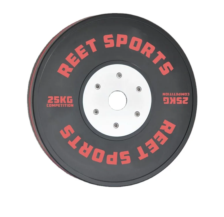 Wholesale Gym Quality Competition Bumper Plates With Color Strip