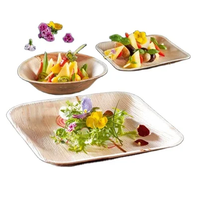 GOOD QUALITY GODS GIFT OF ECO FRIENDLY DINNERWARE ARECA PALM LEAF PRODUCTS DISPOSABLE PLATE  ONLY FROM INDIA