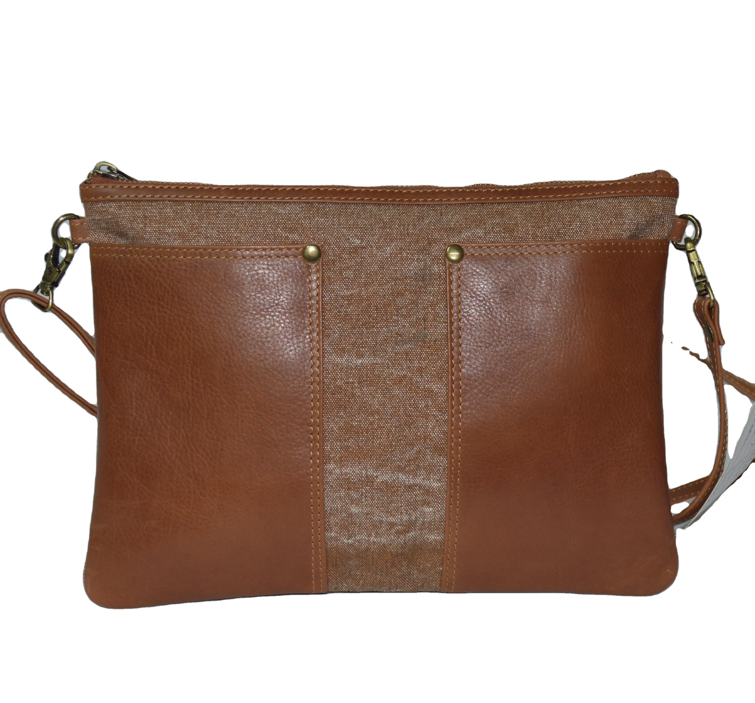 Canvas Shoulder Crossbody Bag Sling Women Fashionable Handbag Bag Crazy Horse Leather Shoulder Cross Body Genuine Leather Single