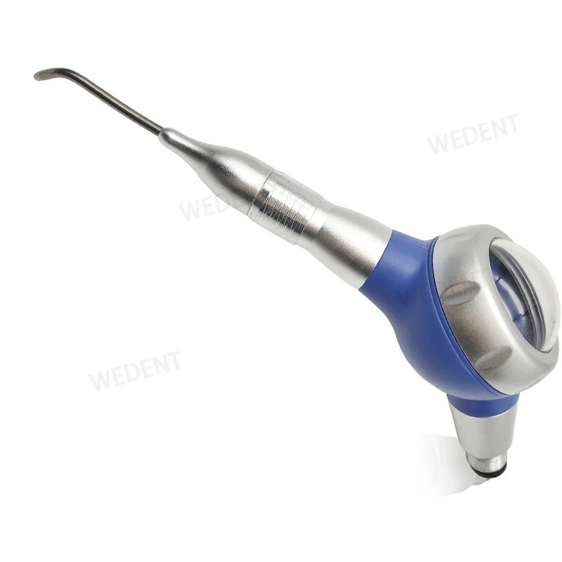 Wedent Factory Supply Dental Instruments Powerful Plastic Hygiene Device Mental Silver Air Polisher Air Flow Scander Gun