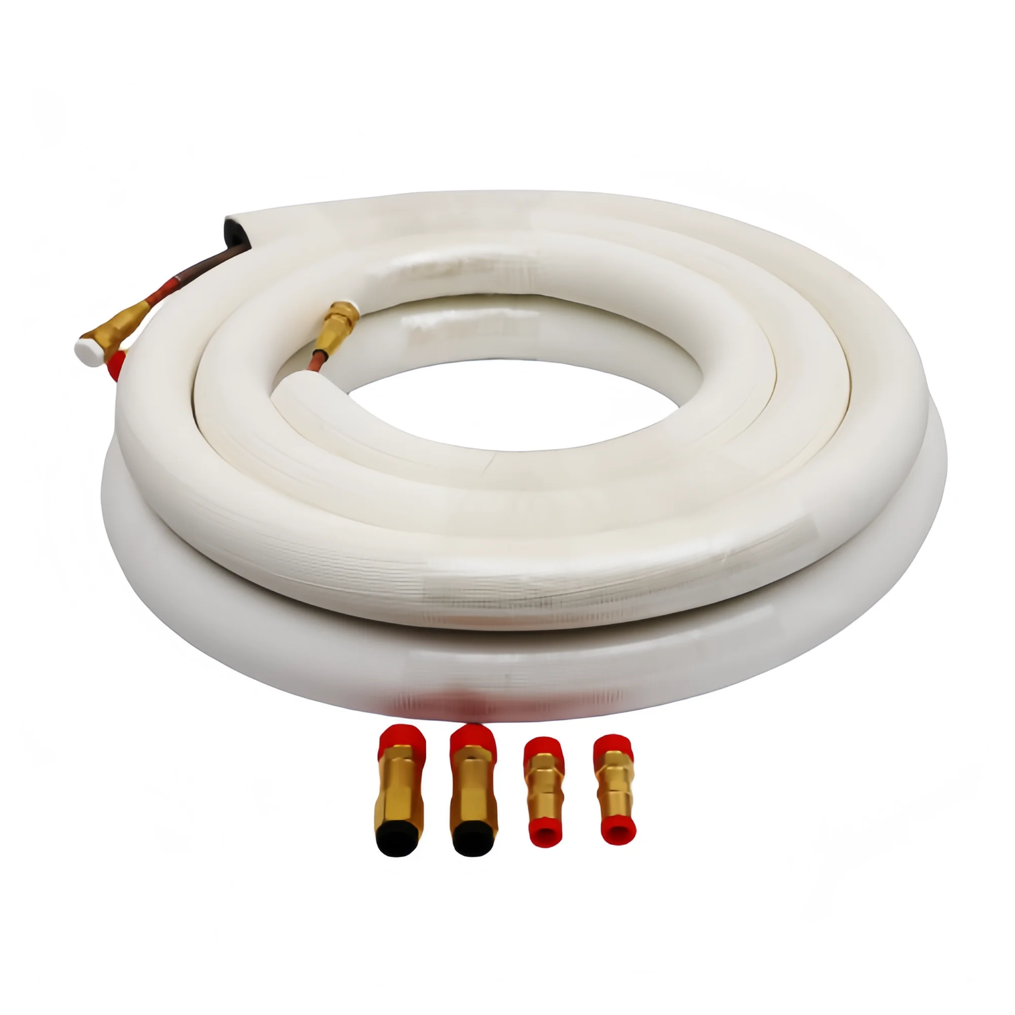 pre-charged quick connecting pipe line sets for Mini Split Air Conditioner Connecting and heat pump refrigerant connecting