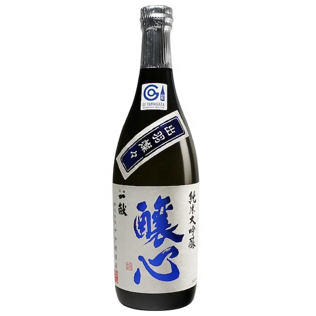 Joshin Dewasansan High Quality Junmai Daiginjo Popular Japan Sake Wine Beverage 720ml per bottle soft water alcoholic drink