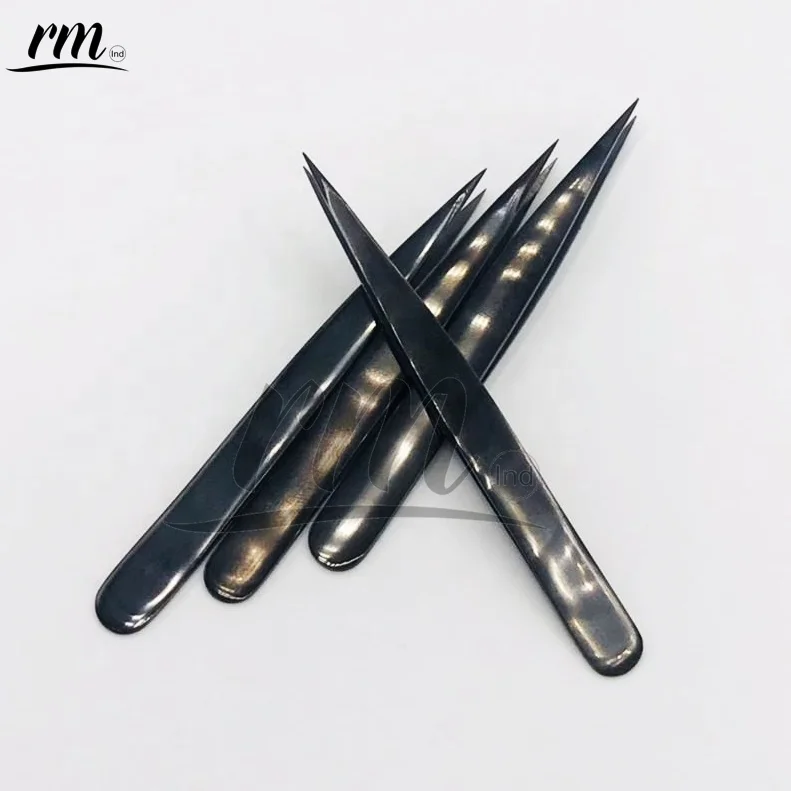 Черный плазменный пинцет для бровей из нержавеющей стали лучшее качество низкая цена изысканный стиль все цвета в наличии и упаковке