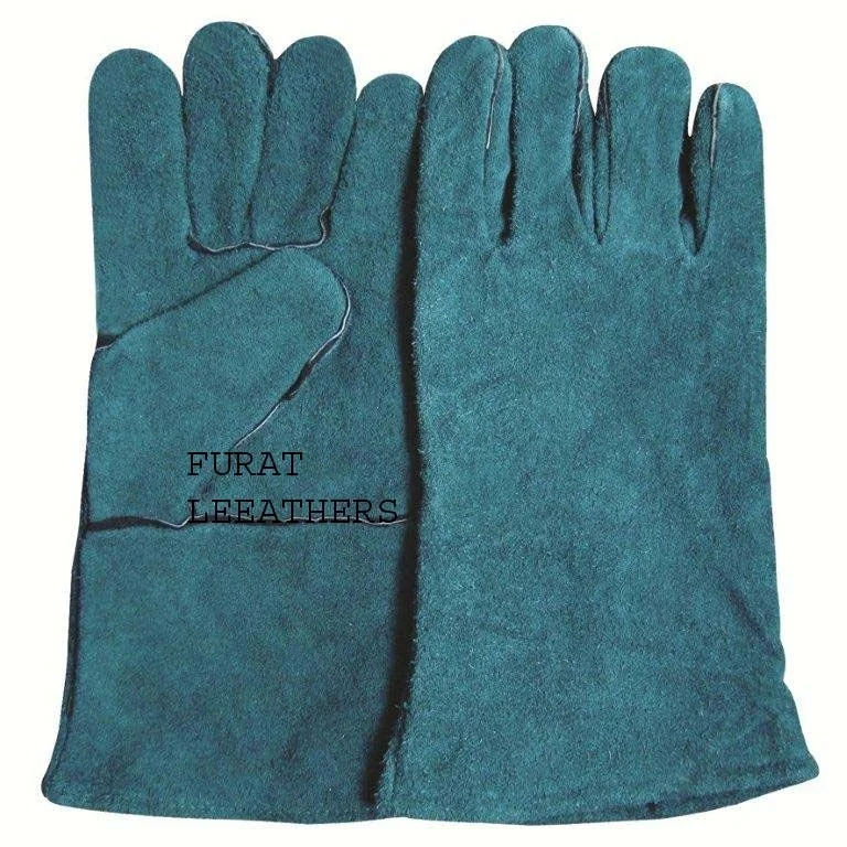 Manufacturer leather glove welding high quality sheepskin leather welding gloves Extreme Cut Heat Resistant