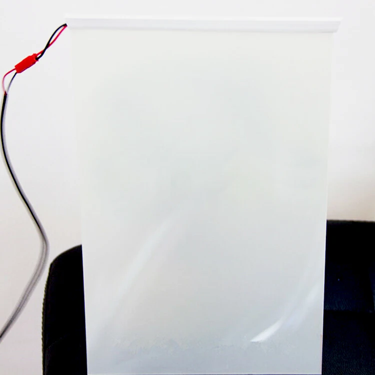 Умная умная стеклянная пленка PDLC 82% 83% 84% 88% 92% пропускания 94% для помещений офисов ванной комнаты