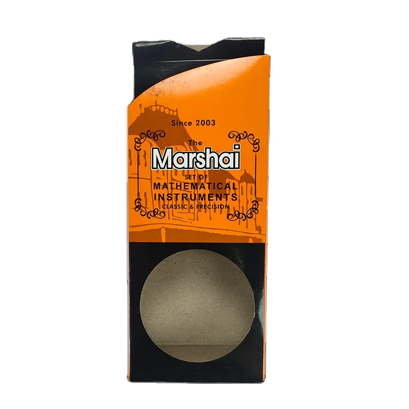 Wholesale India 9PCS Professional Compass Drawing Geometry Ruler Compass Pencil School Instruments Marshal Math Set